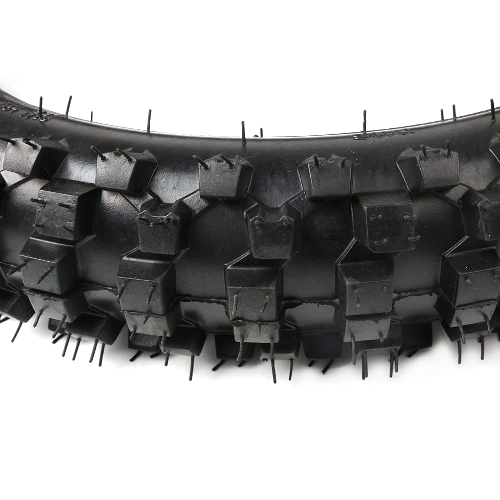 Togarhow tires mounted on a dirt bike showing improved traction and handling