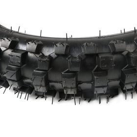 Togarhow tires mounted on a dirt bike showing improved traction and handling