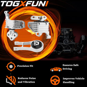 TOGXFUNI transmission mount close-up highlighting durable materials and stability