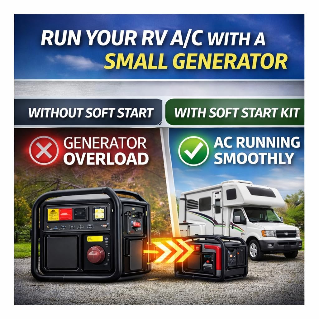Toiwrudo soft start kit components labeled for clarity and reliable setup