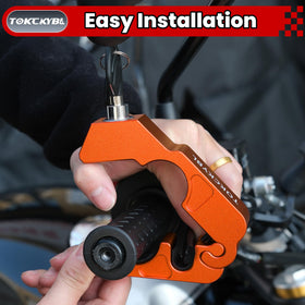 TOKCKYBL detachable helmet tether securing helmet to bike quickly