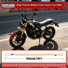 TOKCKYBL vibration sensor closeup illustrating fast theft detection benefit