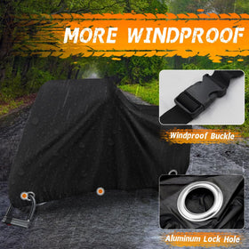 Tokept adjustable windproof buckle securing cover against gusts