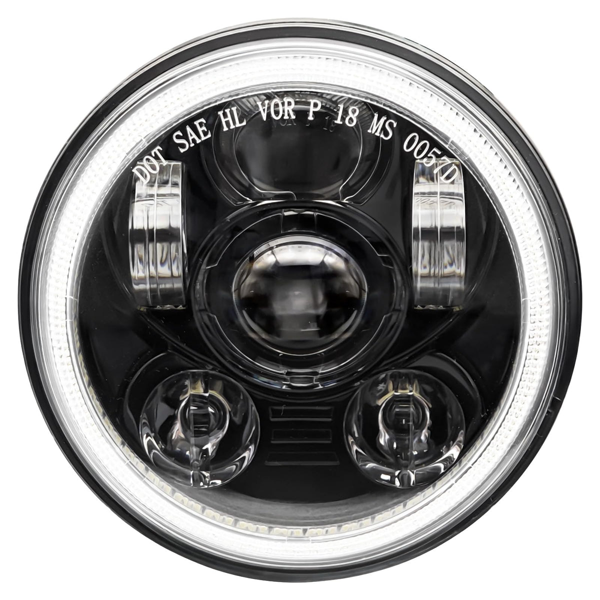 ToKnoMe headlight front view showing shape and modern look for easy upgrade