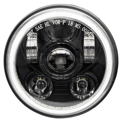 ToKnoMe headlight front view showing shape and modern look for easy upgrade
