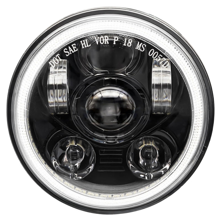 ToKnoMe headlight front view showing shape and modern look for easy upgrade