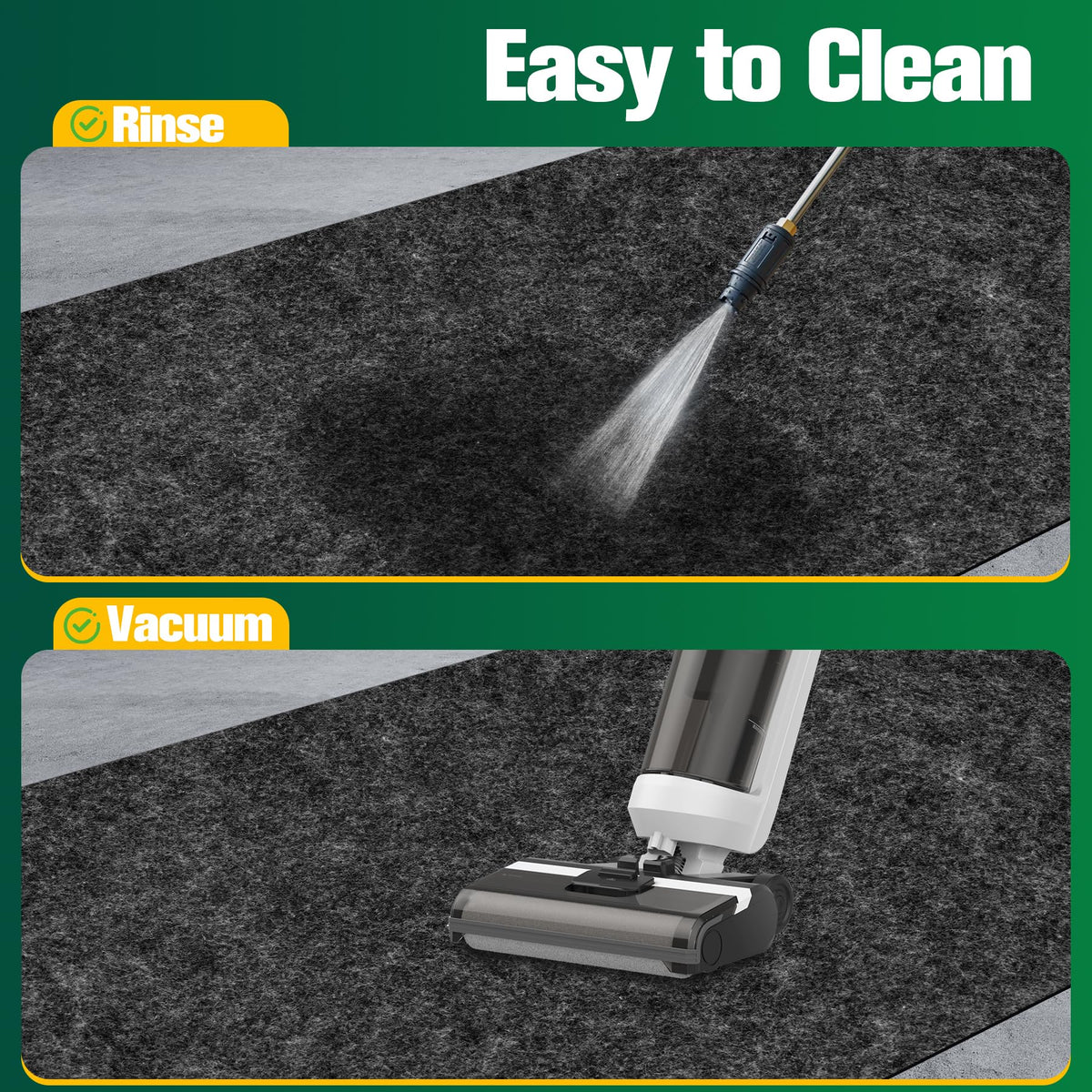 ToLanbbt mat used outdoors as barbecue and ground protector
