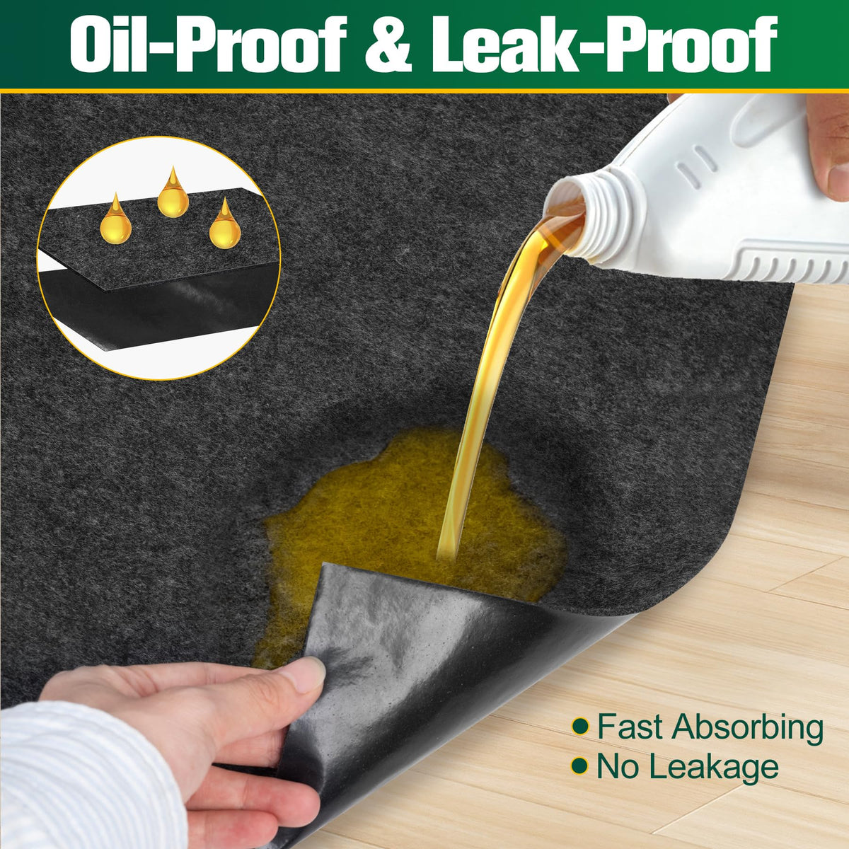 ToLanbbt adhesive tapes securing mat for non-slip use