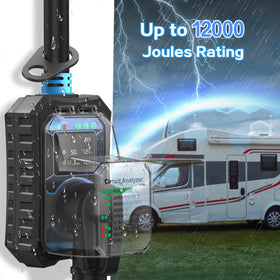 Toldear ergonomic power handle and plug detail for safer plugging