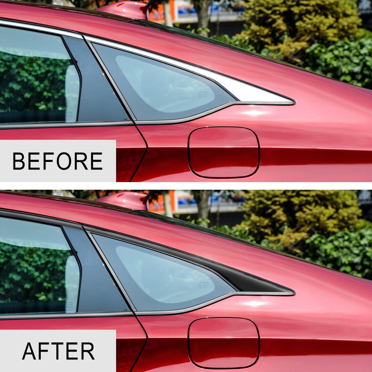 TOMALL installed on Honda Accord door profile showing seamless trim upgrade