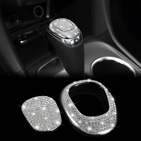 TOMALL front view gear shift cover showing full sparkle and upgraded look