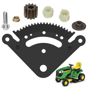 Tomanic sector plate front view showing robust powder-coated finish and durability