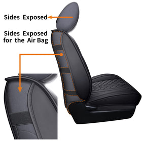 Tomatoman seat in use with child seat showing easy installation benefit