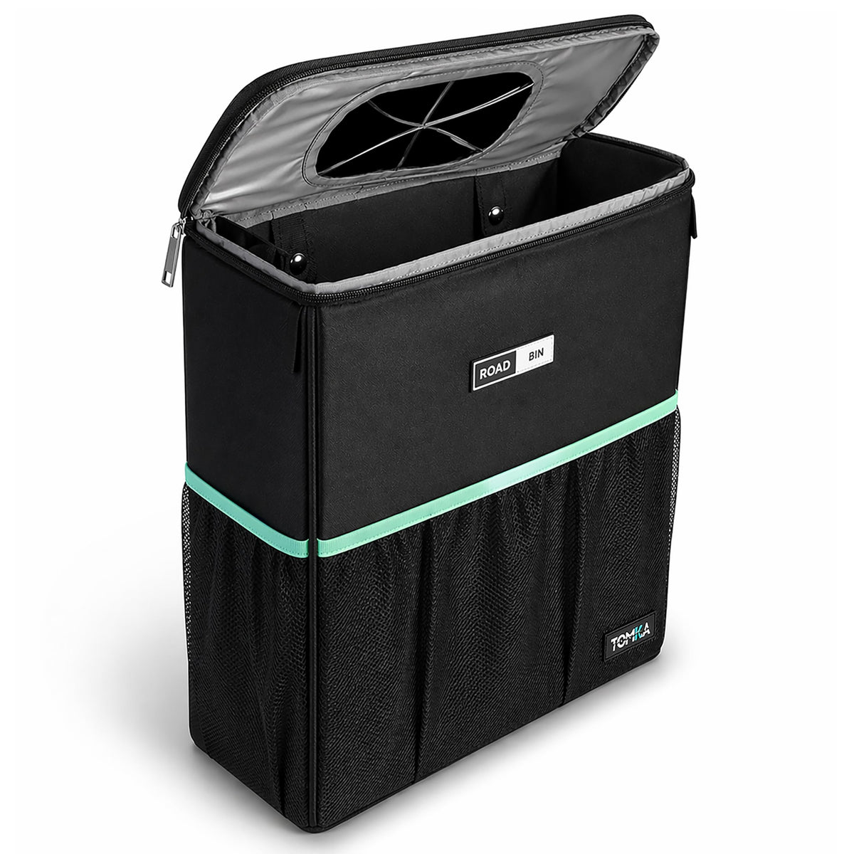 TomKa Essentials RoadBin front view showing slim profile and upright stance