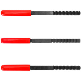 TOMMARS front view showing three thread files and sleeve, durable and portable