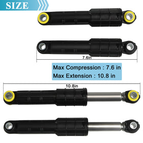 TOMOON damper installed in a washer interior demonstrating quieter, steadier spin