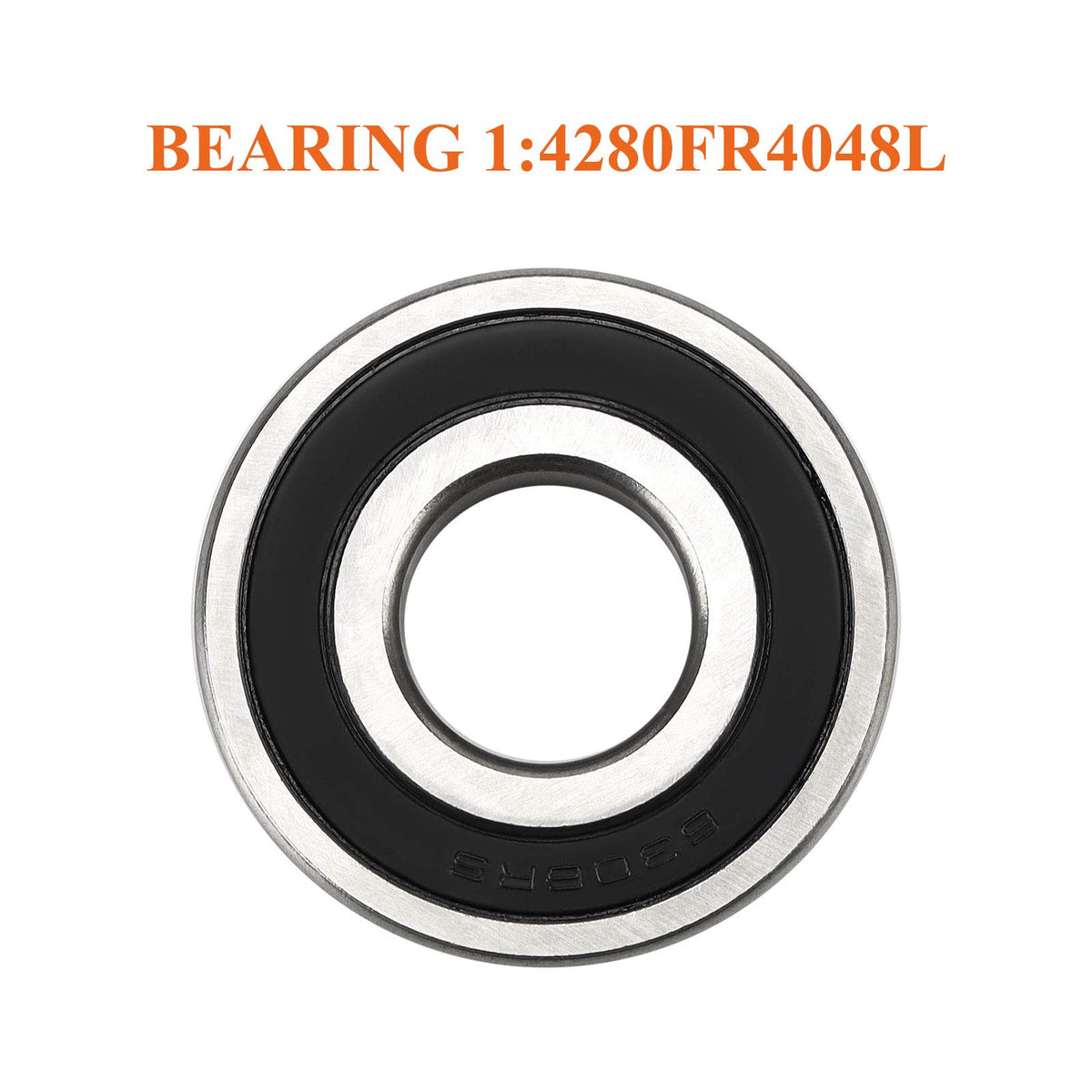 TOMOON outer tub Viton seal flat lay demonstrating leak resistance and long life