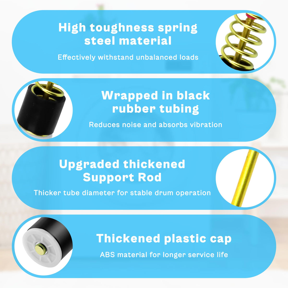 TOMOON rod surface grease detail illustrating lubrication and protection