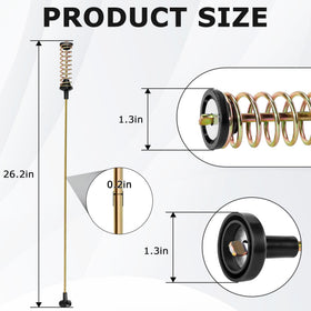 TOMOON close-up of suspension rod materials highlighting reinforced ABS and spring steel durability