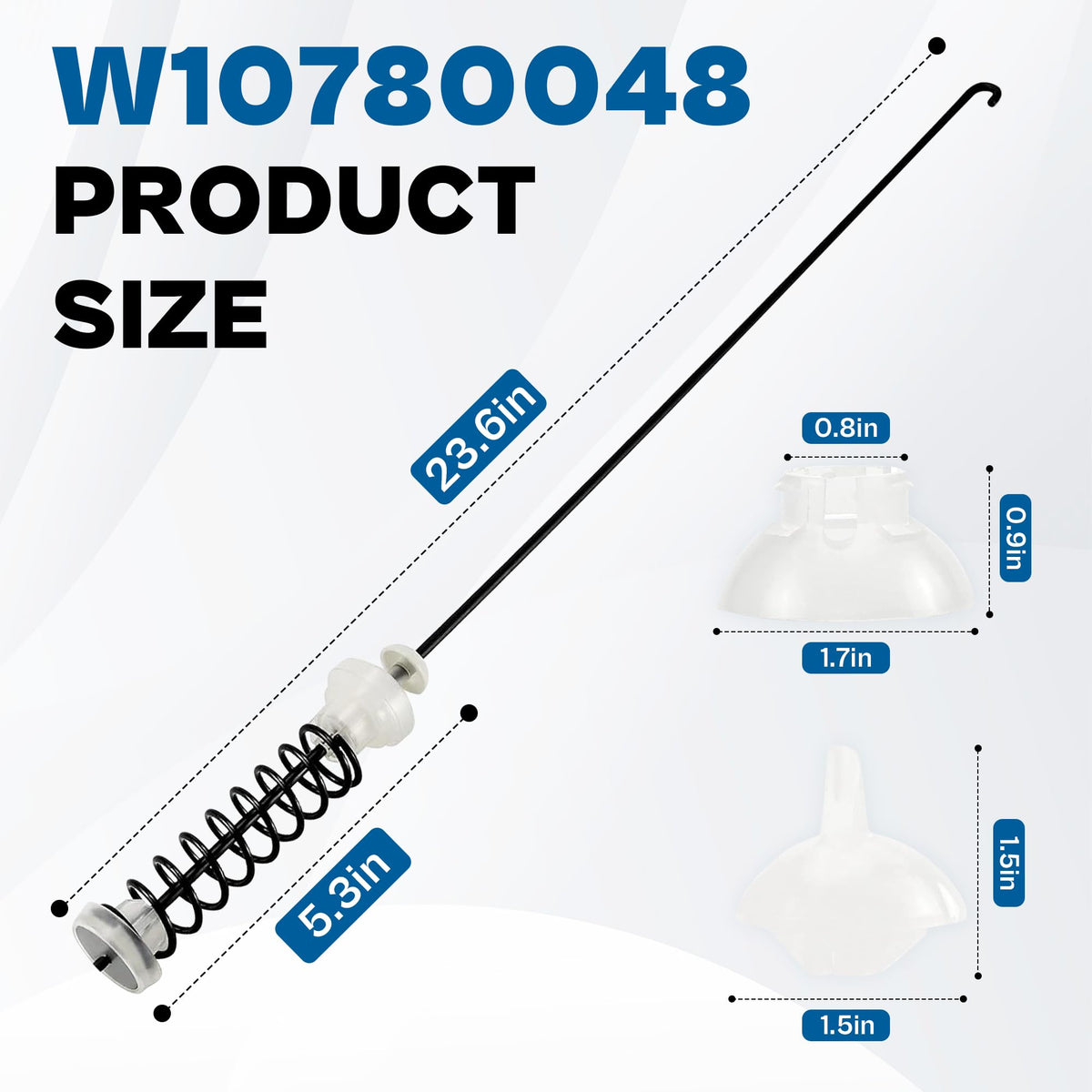 TOMOON quick-return spring detail demonstrating reliable tension and shock absorption