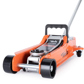 TONDA front view of floor jack showing compact profile and lift capacity benefit