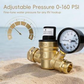 TONDA side profile of lead-free brass body, corrosion resistant benefit