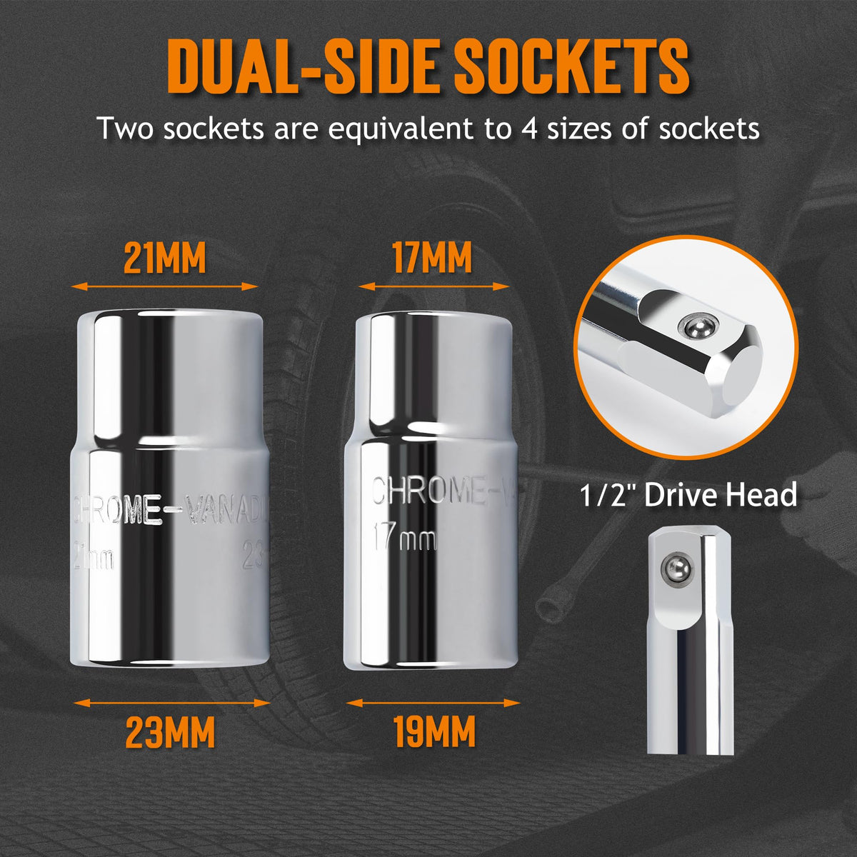 TONDA swivel handle detail demonstrating 360 degree rotation for faster turning