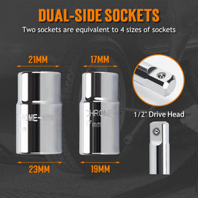TONDA swivel handle detail demonstrating 360 degree rotation for faster turning