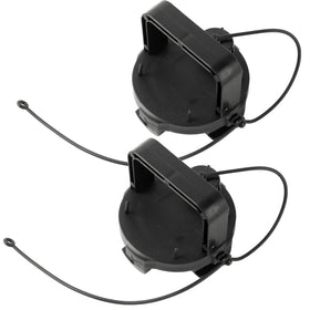 TonGass cap front view on RV outlet showing secure seal benefit