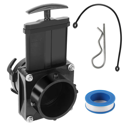 TonGass valve body front view showing robust construction and reliable seal benefit