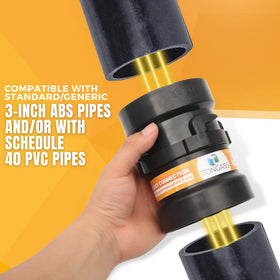 TonGass side-by-side display of rotating and termination adapters for quick selection