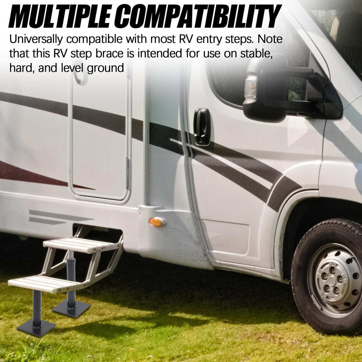 TonGass side profile fully extended showing heavy-duty load support
