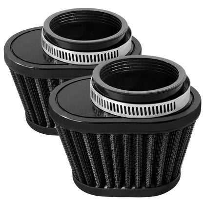 Tongze front view showing cone filter and immediate airflow benefit