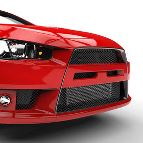 Tongze installed on vehicle grille demonstrating stylish protection benefit