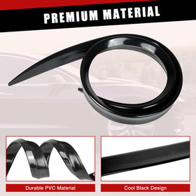 Tongze spoiler mounted at roof-window joint showing seamless fit benefit