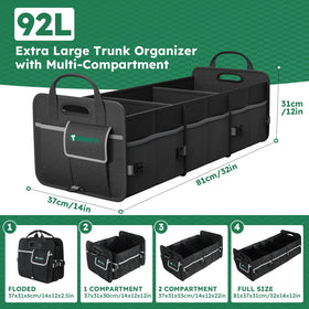 Tonmifr organizer expanded with groceries demonstrating organized storage benefit