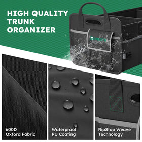 Tonmifr mesh pockets and elastic loops close-up showing better small-item organization