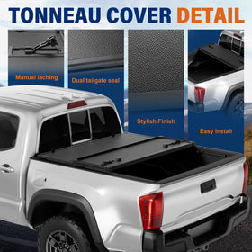 Tono King folded to access cargo illustrating quick bed access benefit