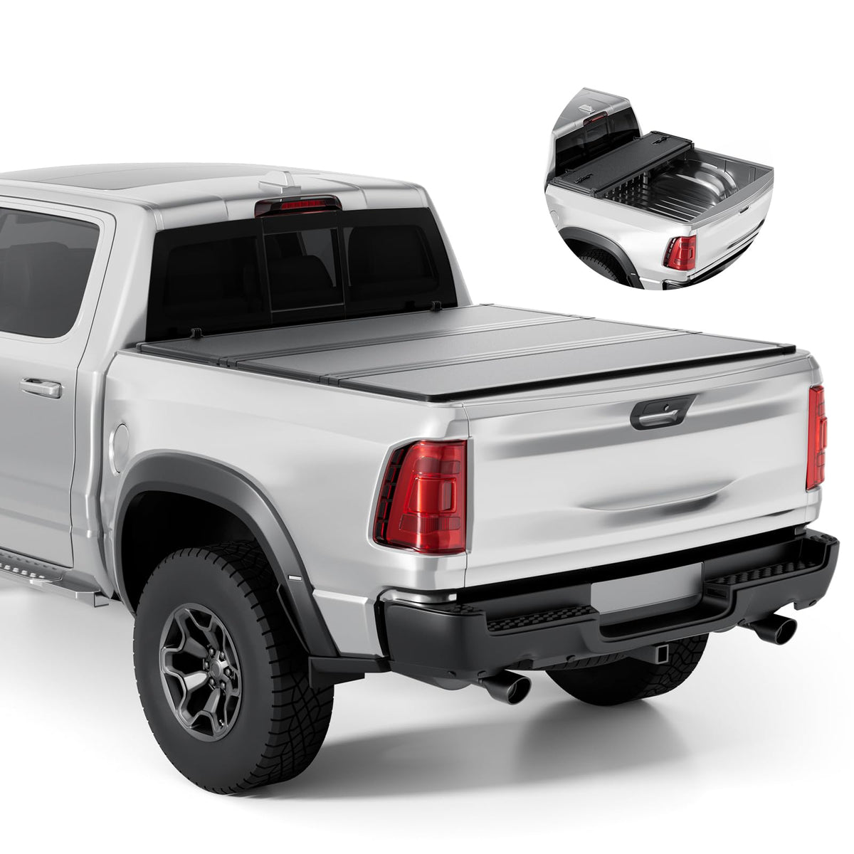 Tono King front profile closed installed on Ram, showing secure low-profile protection