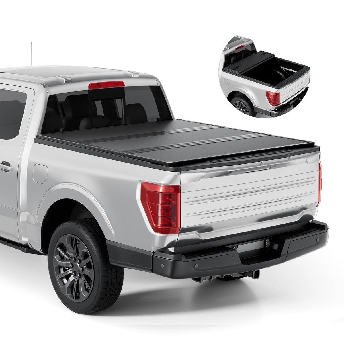 Tono King front view installed on Ford F150 showing sleek profile and improved aerodynamics