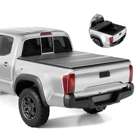 Tono King front view installed on Tacoma showing secure bed protection