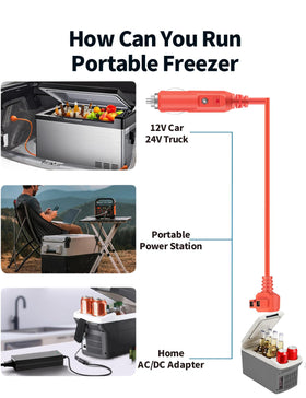 Tonton cable length lifestyle showing trunk placement flexibility benefit