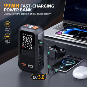 TONTONJIA clear LCD pressure display showing accurate tire PSI readings