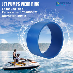 Tonvesda wear ring close-up surface showing smooth finish for lower friction