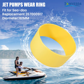 Tonvesda wear ring close-up surface highlighting smooth finish and reduced friction