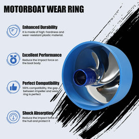 Tonvesda wear ring in a jet ski dock scene showing maintenance-ready replacement part