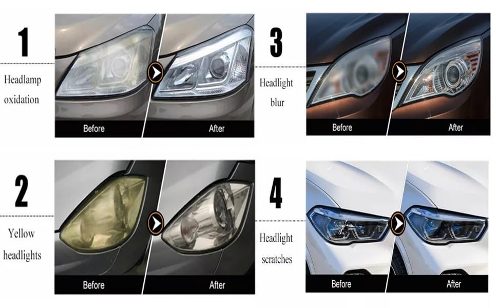 TONZACK restored headlights on car during night drive improving safety
