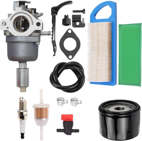 Toobop front view of carburetor kit showing components and improved fuel delivery