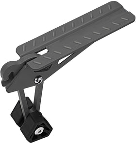 TOOENJOY step mounted on car door latch showing secure roof access