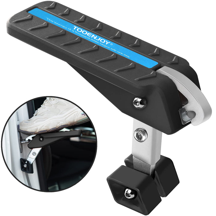 TOOENJOY front view of the pedal showing platform and load support advantage